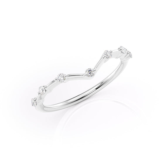 Lily V Band - Gem-imas Diamond Jewellery