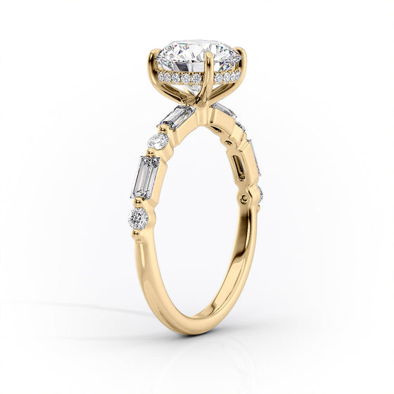 Radiant "Alysia" Lab Diamond Ring - Gem-imas Diamond Jewellery