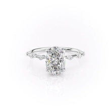  Oval "Lily" Lab Diamond Ring - Gem-imas Diamond Jewellery