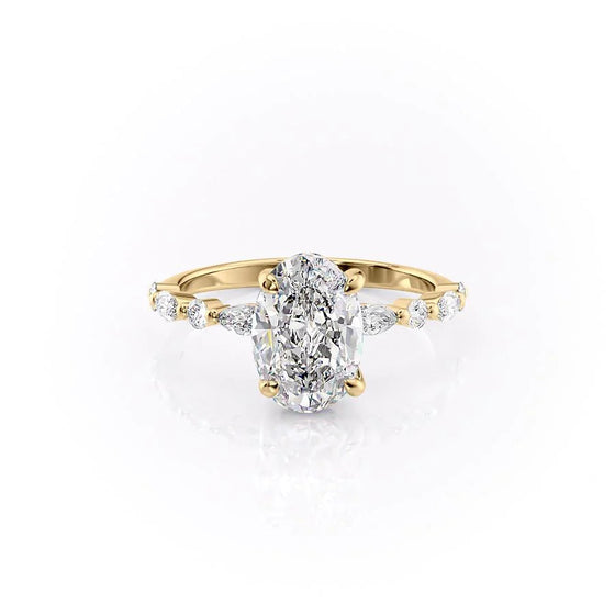 Oval "Cala" Lab Diamond Ring - Gem-imas Diamond Jewellery