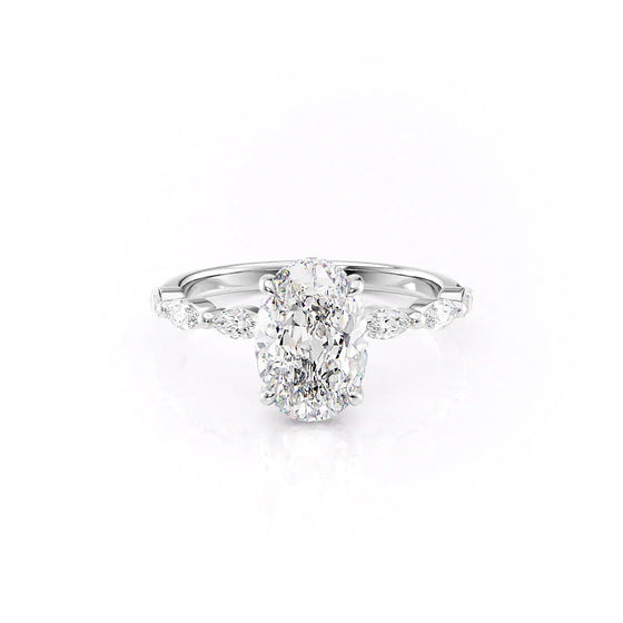 Oval "Azalea" Lab Diamond Ring - Gem-imas Diamond Jewellery