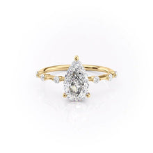  Pear "Lily" Lab Diamond Ring - Gem-imas Diamond Jewellery