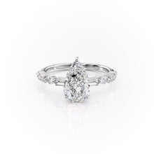  Pear "Alysia" Lab Diamond Ring - Gem-imas Diamond Jewellery