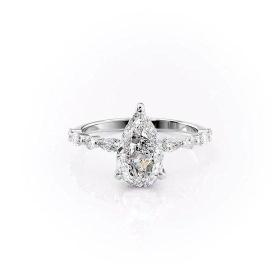 Pear "Cala" Lab Diamond Ring - Gem-imas Diamond Jewellery