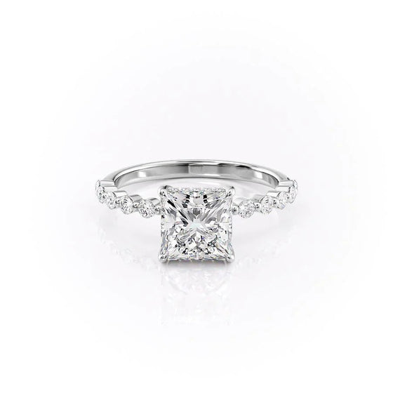 Princess "Peony" Lab Diamond Ring - Gem-imas Diamond Jewellery