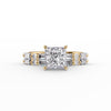 Princess "Alysia" Lab Diamond Ring - Gem-imas Diamond Jewellery