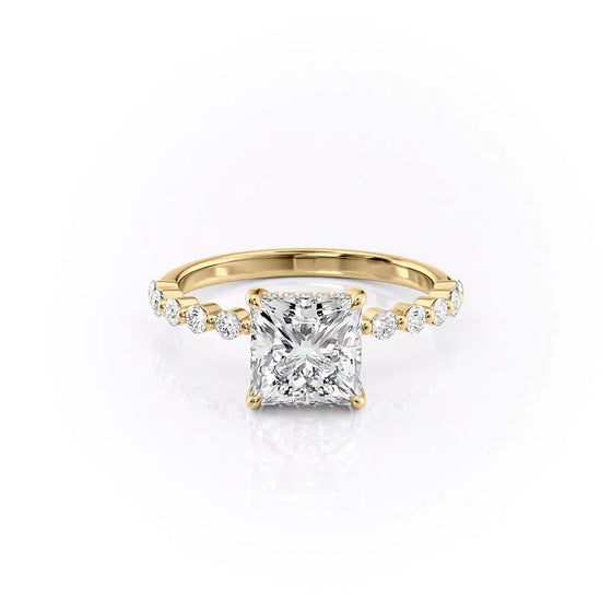 Princess "Peony" Lab Diamond Ring - Gem-imas Diamond Jewellery