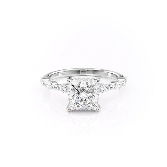 Princess "Azalea" Lab Diamond Ring - Gem-imas Diamond Jewellery