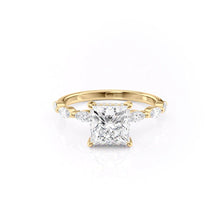  Princess "Azalea" Lab Diamond Ring - Gem-imas Diamond Jewellery