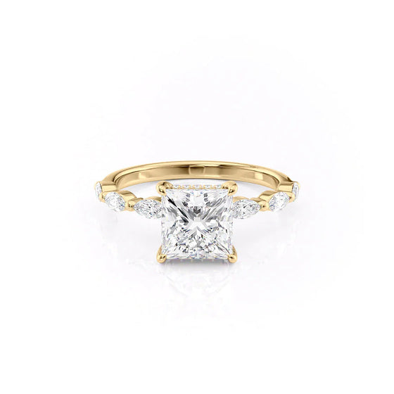 Princess "Azalea" Lab Diamond Ring - Gem-imas Diamond Jewellery