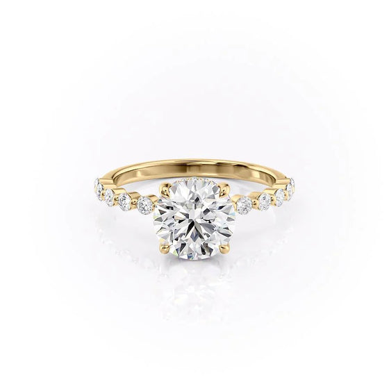 Round "Peony" Lab Diamond Ring - Gem-imas Diamond Jewellery