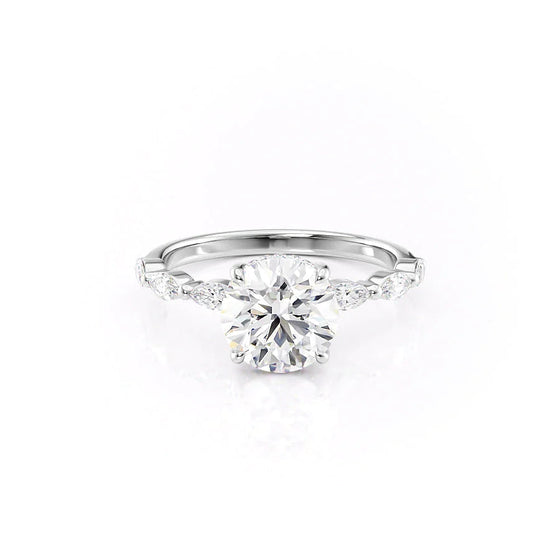 Round "Azalea" Lab Diamond Ring - Gem-imas Diamond Jewellery