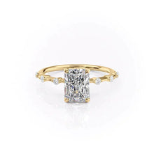  Radiant "Lily" Lab Diamond Ring - Gem-imas Diamond Jewellery