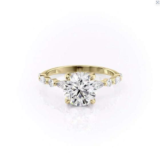 Round "Cala" Lab Diamond Ring - Gem-imas Diamond Jewellery