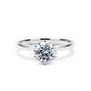 1ct Round Brilliant Solitaire Lab Diamond Engagement Ring - Gem-imas Diamond Jewellery