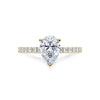 Pear Cut Shoulder Set Diamond Engagement Ring - Gem-imas Diamond Jewellery