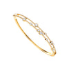 18ct White Gold 1.00ct Diamond Bangle - Gem-imas Diamond Jewellery