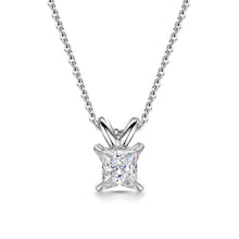  1ct Princess Cut Solitaire Lab Diamond Pendant - Gem-imas Diamond Jewellery