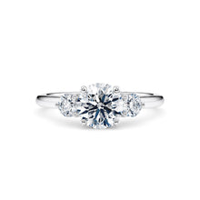  Round Diamond Trilogy Engagement Ring - Gem-imas Diamond Jewellery