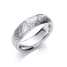  Hammered Finish Men's Wedding Band - Gem-imas Diamond Jewellery