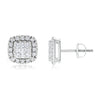 Cushion Cluster Diamond Earrings - Gem-imas Diamond Jewellery