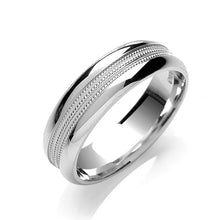  Triple Milgrain Men's Wedding Band - Gem-imas Diamond Jewellery