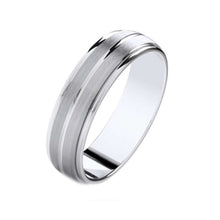  Traditional Court Matt Satin Men's Wedding Band - Gem-imas Diamond Jewellery