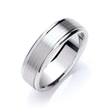  Brushed Satin Men's Wedding Band - Gem-imas Diamond Jewellery