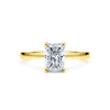 1ct Radiant Cut Solitaire Lab Diamond Engagement Ring - Gem-imas Diamond Jewellery