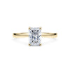 0.50ct Radiant Cut Diamond Solitaire Engagement Ring - Gem-imas Diamond Jewellery