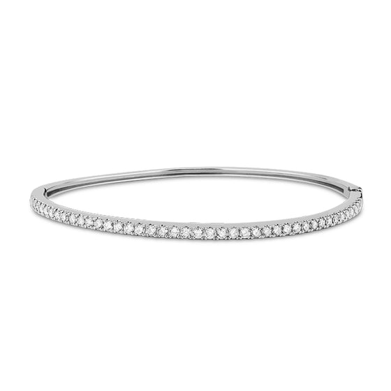 18ct Gold Diamond Bangle - Gem-imas Diamond Jewellery