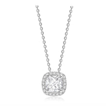  Cushion Cut Diamond Halo Pendant - Gem-imas Diamond Jewellery