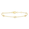 Round Diamond Chain Bracelet - Gem-imas Diamond Jewellery