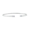 18ct Gold Diamond Flexible Cuff Bangle - Gem-imas Diamond Jewellery