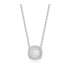  Double Halo Cushion Cut Diamond Pendant - Gem-imas Diamond Jewellery