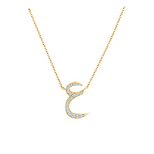  Arabic Diamond Pendant Letter 'A/I' (Ayn) - Gem-imas Diamond Jewellery