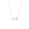 Love Letters - Diamond Initial Pendant A - Gem-imas Diamond Jewellery