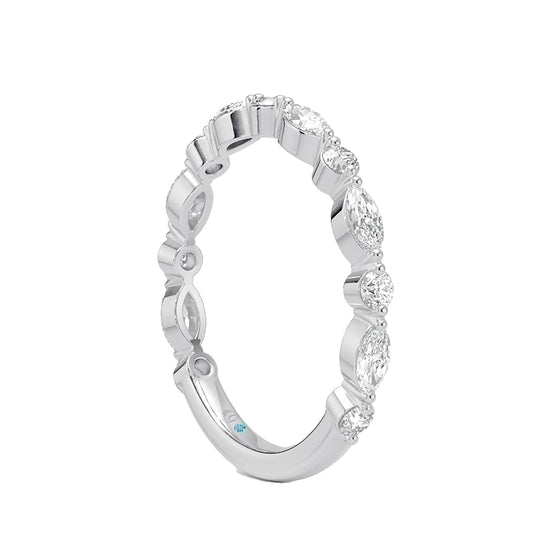 Marquise and Round Diamond Ring - Gem-imas Diamond Jewellery