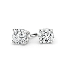  Round Brilliant Solitaire Diamond Stud Earrings - Gem-imas Diamond Jewellery