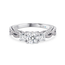  Ameira Trilogy Diamond Engagement Ring - Gem-imas Diamond Jewellery