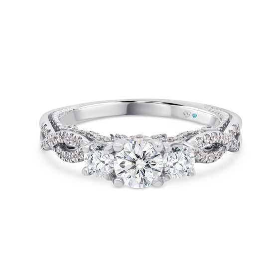 Ameira Trilogy Diamond Engagement Ring - Gem-imas Diamond Jewellery