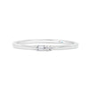 Letter D Morse Code Diamond Stacking Ring - Gem-imas Diamond Jewellery