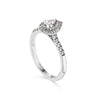 Pear Shaped Double Halo Diamond Engagement Ring - Gem-imas Diamond Jewellery