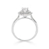 Round Brilliant Double Halo Diamond Engagement Ring - Gem-imas Diamond Jewellery