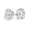 Oval Solitaire Diamond Stud Earrings - Gem-imas Diamond Jewellery