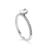 Oval Hidden Halo Diamond Engagement Ring - Gem-imas Diamond Jewellery