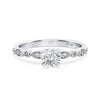 Isabella Vintage Solitaire Diamond Engagement Ring - Gem-imas Diamond Jewellery