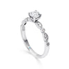 Isabella Vintage Solitaire Diamond Engagement Ring - Gem-imas Diamond Jewellery