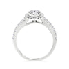 18ct Gold Pear Diamond Cluster Engagement Ring - Gem-imas Diamond Jewellery