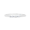 Letter Q Morse Code Diamond Stacking Ring - Gem-imas Diamond Jewellery